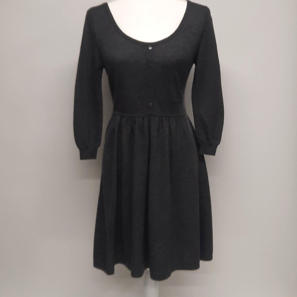 Forever 21 Charcoal Gray Sweater Dress/Tunic, Size S